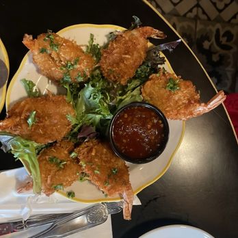 Figaro Bistrot - Coconut shrimp - French Near Me - Los Angeles, California Figaro Bistrot - Coconut shrimp - French Near Me - Los Angeles, California