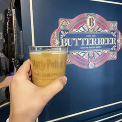 Harry Potter - The Exhibition Boston - Butter Beer was a bit underwhelming. Better tasting at even Universal theme park