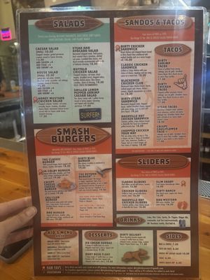 Menu photo 4 Dirty Birds San Diego, CA