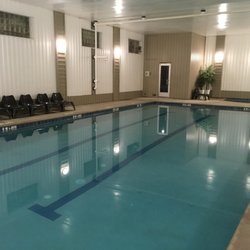 Juniata Fitness - Pool Area looking at the Sauna and Whirlpool