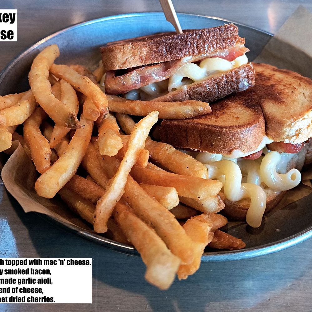Foundry Craft Grillery - Grease Monkey Grilled cheese - Pizza Near Me - East Jordan, Michigan Foundry Craft Grillery - Grease Monkey Grilled cheese - Pizza Near Me - East Jordan, Michigan