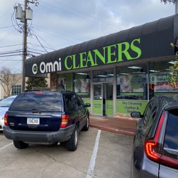 Exterior outside entrance of Omni Cleaners - Front view (no drive thru) - Houston, Texas Exterior outside entrance of Omni Cleaners - Front view (no drive thru) - Houston, Texas