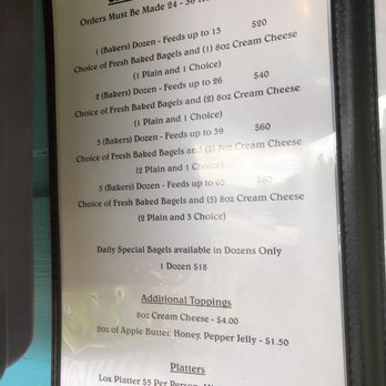 A Southern Bagel Company - Menu - Bagels Near Me - Long Beach, Mississippi