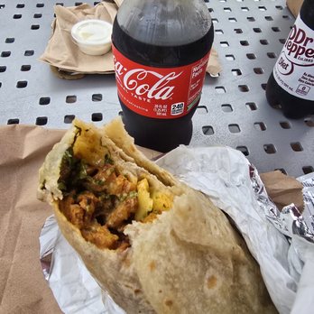 The Taco Stand - Al pastor burrito (no onion) - Tacos Near Me - San Diego, California The Taco Stand - Al pastor burrito (no onion) - Tacos Near Me - San Diego, California