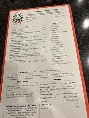 Menu photo 8 Wade's Restaurant Spartanburg, SC Menu photo 8 Wade's Restaurant Spartanburg, SC