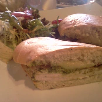 Fiore Restaurant - Chicken sandwich with salad - Italian Near Me - Concord, California Fiore Restaurant - Chicken sandwich with salad - Italian Near Me - Concord, California