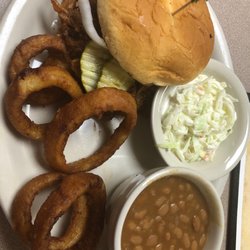 Angler's Cove Restaurant - BBQ pork sandwich