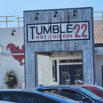 Tumble 22 Chicken Joint - Entrance - Chicken Wings Near Me - Austin, Texas Tumble 22 Chicken Joint - Entrance - Chicken Wings Near Me - Austin, Texas