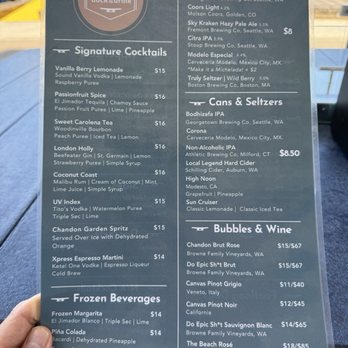 Dock and Drink - Cocktail Bars Near Me - Renton, Washington