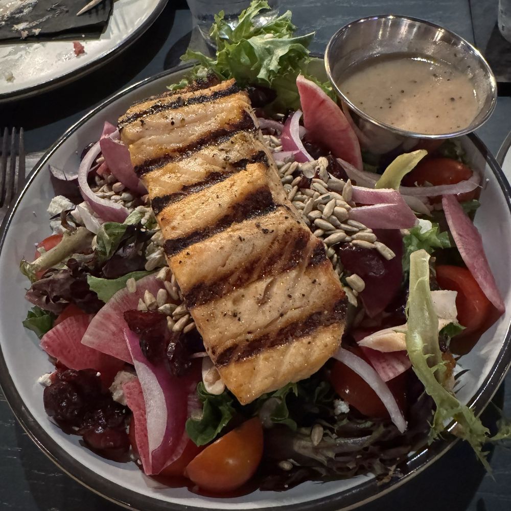 The Stubborn Mule - Salmon Salad - New American Near Me - Orlando, Florida The Stubborn Mule - Salmon Salad - New American Near Me - Orlando, Florida
