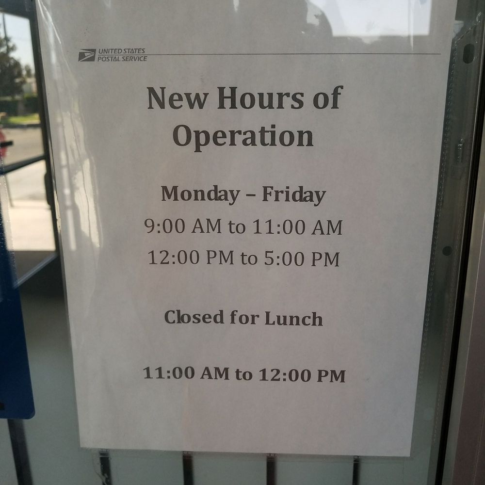 Posted hours Posted hours