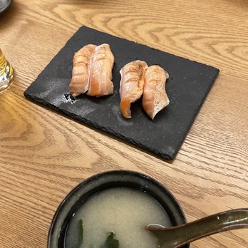 Zuko Sushi Bar - Seared Salmon Belly - Sushi Bars Near Me - San Jose, California Zuko Sushi Bar - Seared Salmon Belly - Sushi Bars Near Me - San Jose, California