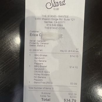 The Stand - American Classics Redefined - What we ordered - New American Near Me - Santee, California The Stand - American Classics Redefined - What we ordered - New American Near Me - Santee, California