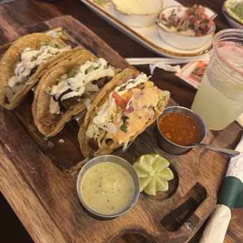 Aguacates Mexican Cantina - 3 tacos, trio of dips - Mexican Near Me - Buffalo, New York Aguacates Mexican Cantina - 3 tacos, trio of dips - Mexican Near Me - Buffalo, New York