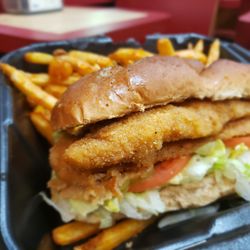 Yasin's Homestyle Seafood - Whiting Fish Supreme Sandwich