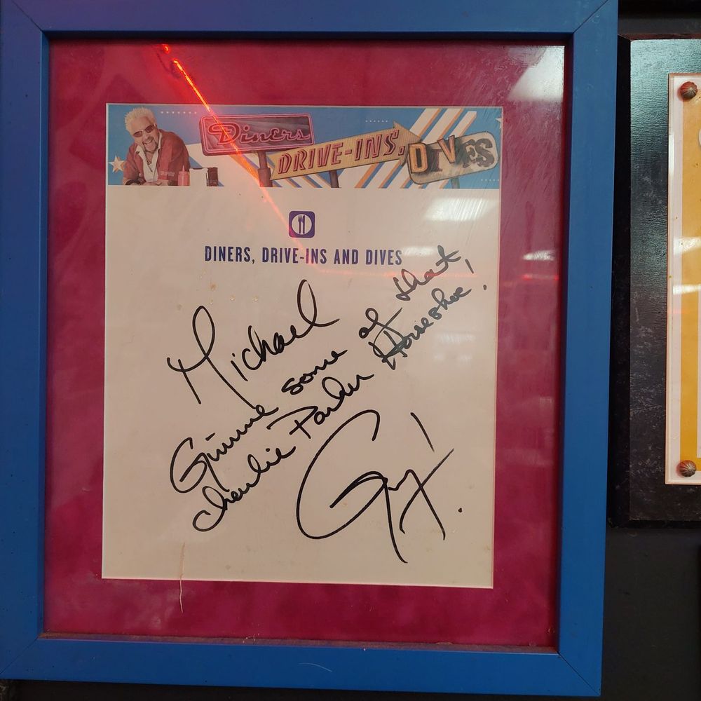 Charlie Parkers - Guy Fieri autograph - Diners Near Me - Springfield, Illinois