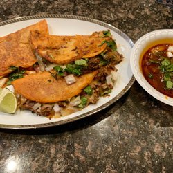 Super Mercado La Guelaguetza - My Birria Tacos with The soup on the side