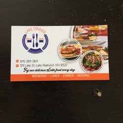Lake Dinner Pizza And Deli - Business card