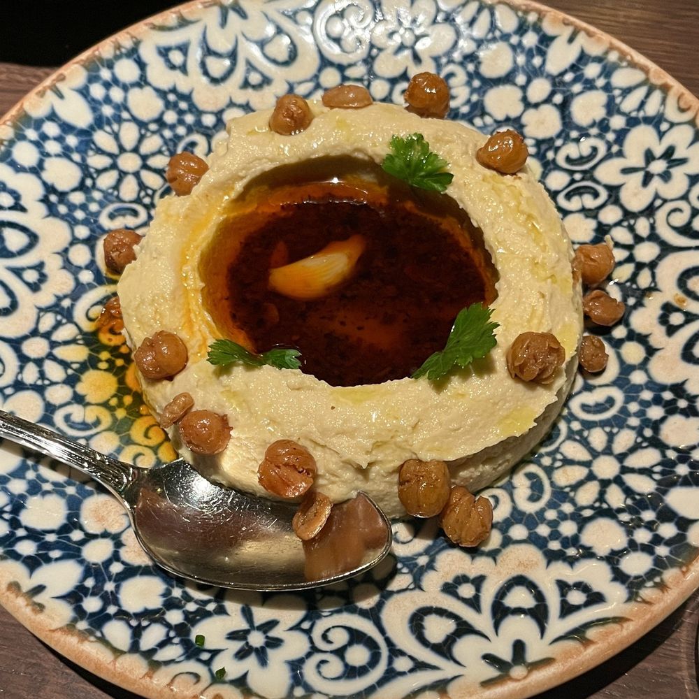 Aba Miami - Bal Harbour - Smoky Garlic Hummus - Mediterranean Near Me - Bal Harbour, Florida Aba Miami - Bal Harbour - Smoky Garlic Hummus - Mediterranean Near Me - Bal Harbour, Florida