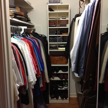 Organizing Magic - Man's Closet - After - Home Organization Near Me Organizing Magic - Man's Closet - After - Home Organization Near Me