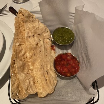 Bombay Darbar - Papadum + Chutney - Indian Near Me - Miami, Florida