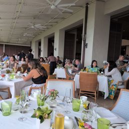 Having brunch