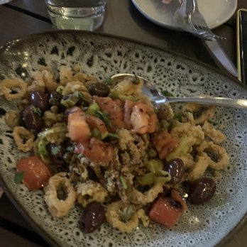 The Crunkleton - Calamari. Pretty tasteless - Cocktail Bars Near Me - Charlotte, North Carolina