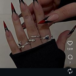 Top Q Nail & Spa - Inspo vs what I got