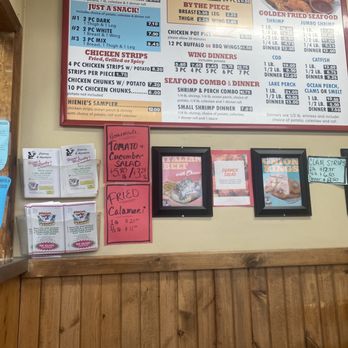 Hienie's McCarthy - Check out the menu! Full of options and goodies for everyone! - Seafood Near Me - Orland Park, Illinois