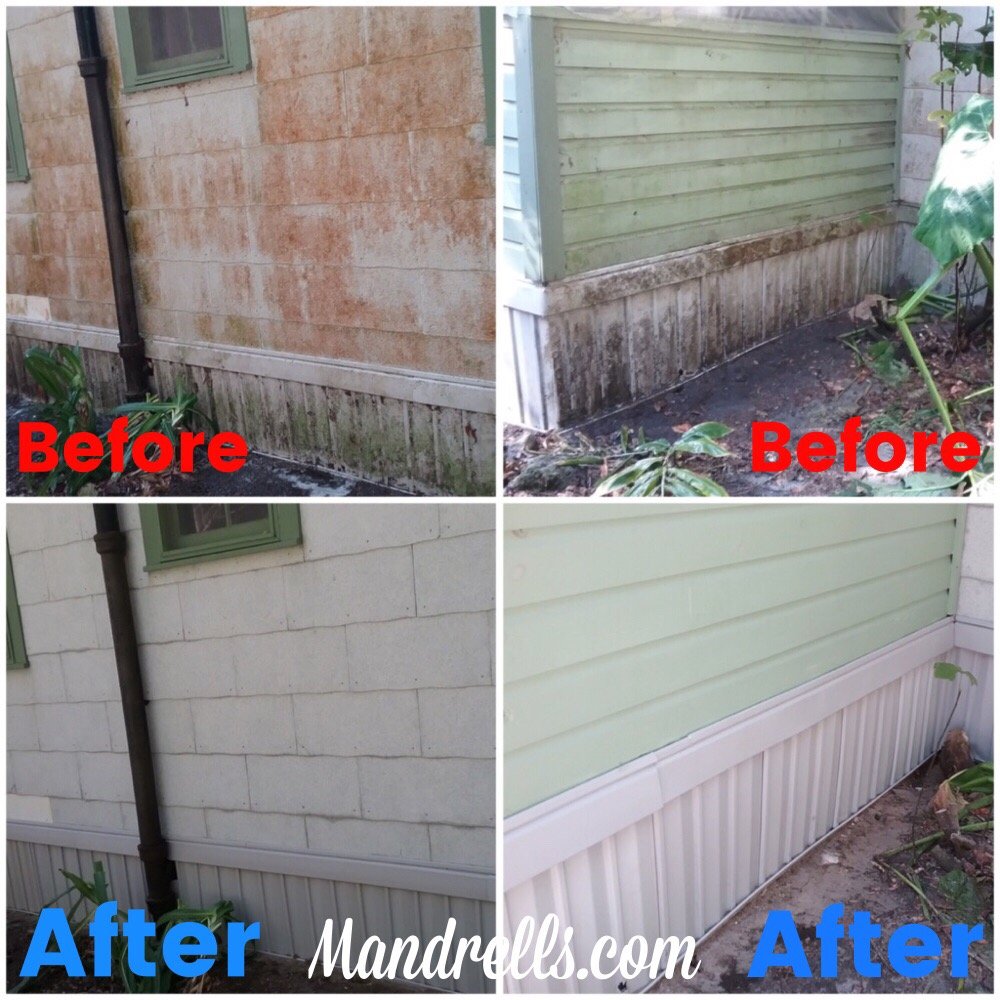 Slide of Mandrell's Pressure Cleaning