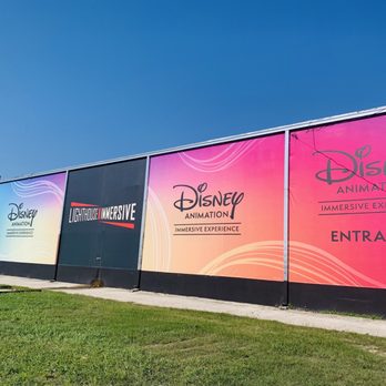 Disney Animation Immersive Experience - The outside of the Lighthouse Artscape in San Antonio :D ! - Art Galleries Near Me - San Antonio, Texas