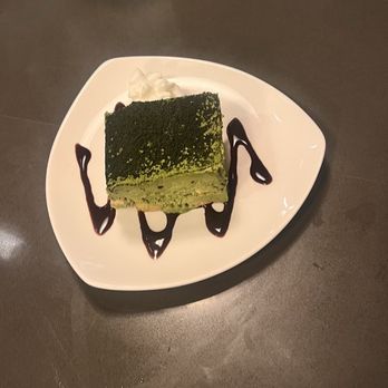 Kyoto - Green tea tiramisu $8 so yum! - Japanese Near Me - Lakewood, Washington Kyoto - Green tea tiramisu $8 so yum! - Japanese Near Me - Lakewood, Washington