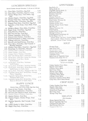 Menu photo 5 Cathay Garden Restaurant East Greenwich, RI Menu photo 5 Cathay Garden Restaurant East Greenwich, RI