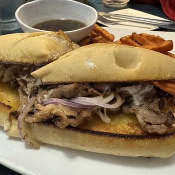 Grazerz Grub & Pub - My favorite piece on the menu and one of my top 5 scored French Dips. - American Near Me - Fall River Mills, California