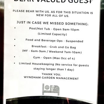 Wyndham Garden Fort Wayne - Revised services due to Covid. - Hotels Near Me - Fort Wayne, Indiana Wyndham Garden Fort Wayne - Revised services due to Covid. - Hotels Near Me - Fort Wayne, Indiana