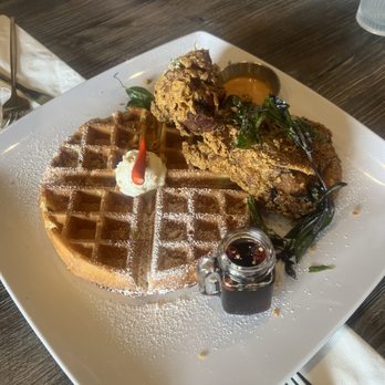 Butterfly Pea Cafe - chicken and waffles - Creperies Near Me - Los Angeles, California Butterfly Pea Cafe - chicken and waffles - Creperies Near Me - Los Angeles, California