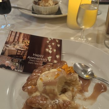 Chef's Table At the Edgewater - Peach galette - New American Near Me - Winter Garden, Florida