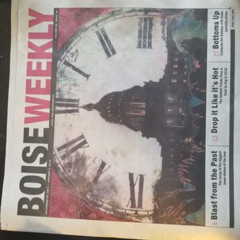 Boise Weekly - New year 2018 edition!  Potato drop anyone!?! - Print Media Near Me - Boise, Idaho