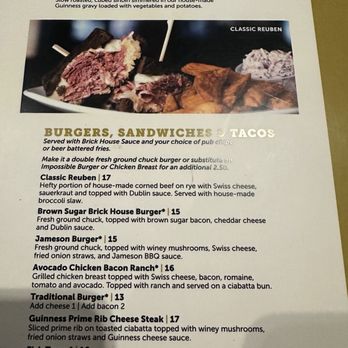 Olde Brick House - Menu - Irish Near Me - Cedar Rapids, Iowa