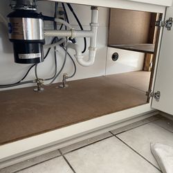 Northwoods Handyman - Under sink reconstruction