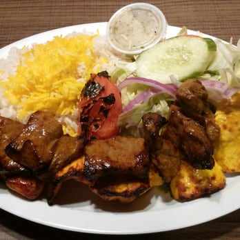ZK Grill - Chicken and Filet entree, with half-saffron rice and half-salad, $14. Filet was AWESOME! - Mediterranean Near Me - Phoenix, Arizona ZK Grill - Chicken and Filet entree, with half-saffron rice and half-salad, $14. Filet was AWESOME! - Mediterranean Near Me - Phoenix, Arizona