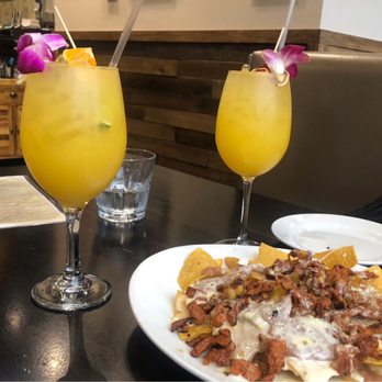 Frida - White Sangria and Nachos Al Pastor - Mexican Near Me - West Hartford, Connecticut