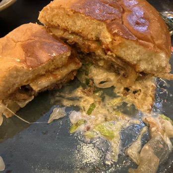Brighton Bodega - Wagu double smash burger - Cocktail Bars Near Me - Brighton, Massachusetts