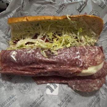 Jimmy John's - We found a slice of provolone! In this sandwhich, this is the Spicy Italian. - Sandwiches Near Me - Canal Winchester, Ohio Jimmy John's - We found a slice of provolone! In this sandwhich, this is the Spicy Italian. - Sandwiches Near Me - Canal Winchester, Ohio