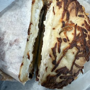 NY Bagel & Deli - Asiago bagel cream cheese bacon egg and cheddar cheese - Breakfast & Brunch Near Me - Orlando, Florida NY Bagel & Deli - Asiago bagel cream cheese bacon egg and cheddar cheese - Breakfast & Brunch Near Me - Orlando, Florida