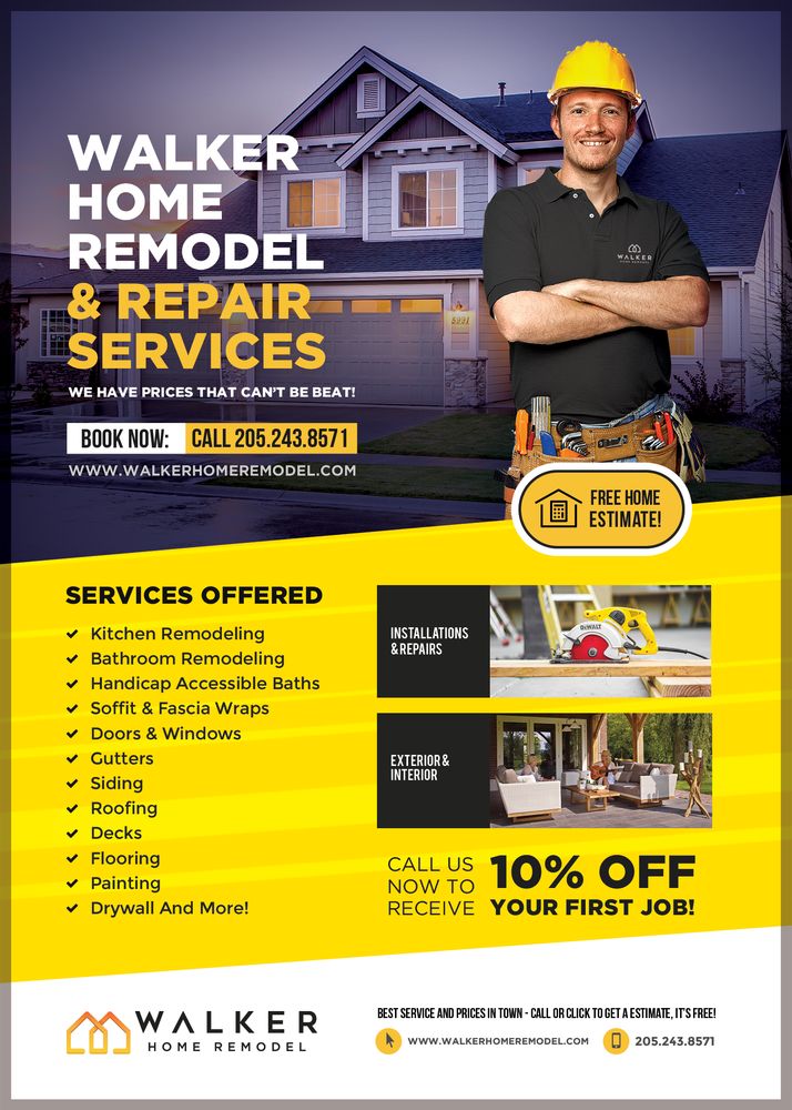 Slide of Walker Home Remodel