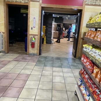 McDonald's - Entrance from inside gas station - Fast Food Near Me - Waddy, Kentucky