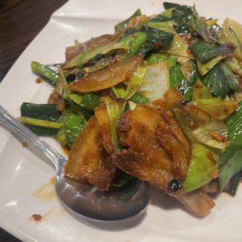 Shu Chinese Restaurant - P1. Twice Cooked Pork - Szechuan Near Me - Guilderland, New York Shu Chinese Restaurant - P1. Twice Cooked Pork - Szechuan Near Me - Guilderland, New York