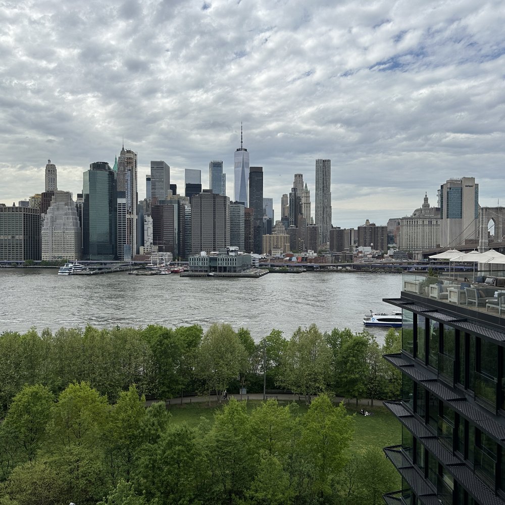 Harriet's Rooftop - View from the pool area. - Lounges Near Me - Brooklyn, New York Harriet's Rooftop - View from the pool area. - Lounges Near Me - Brooklyn, New York