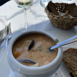 Beshoffs of Howth - West Pier Seafood Chowder! Delicious!
